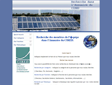 Tablet Screenshot of annuaire.centre-cired.fr